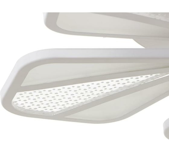 Люстра с ПДУ BayerLux "Валенсия" 5xLED 120Вт 3000-6000К диммер, белый 60х60х9 см. 4524009