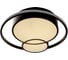 Люстра с ПДУ BayerLux "Саменто" LED 3 режима 3000-6000K 88Вт черный 49х49х8,5 см. 4525480 12