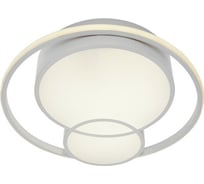 Люстра с ПДУ BayerLux "Саменто" LED 3 режима 3000-6000K 88Вт белый 49х49х8,5 см. 4525479