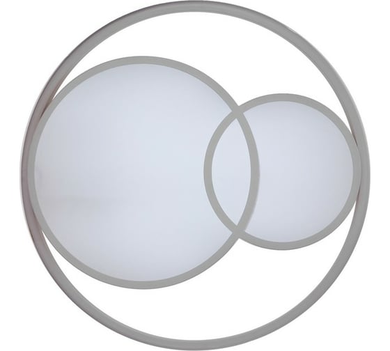 Люстра с ПДУ BayerLux "Саменто" LED 3 режима 3000-6000K 88Вт белый 49х49х8,5 см. 4525479