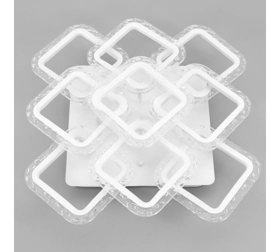 Люстра с ПДУ BayerLux 10018/9WT LED 162Вт 3000-6000К диммер, белый 50х50 см 5177716