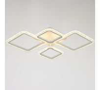 Люстра с ПДУ BayerLux 10020/4WT LED 96Вт 3000-6000К диммер, белый 71х50 см 5177730