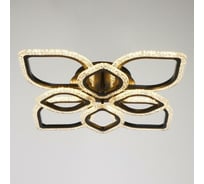 Люстра с ПДУ BayerLux 10021/8BK LED 152Вт 3000-6000К диммер, черный 66х66 см 5177735