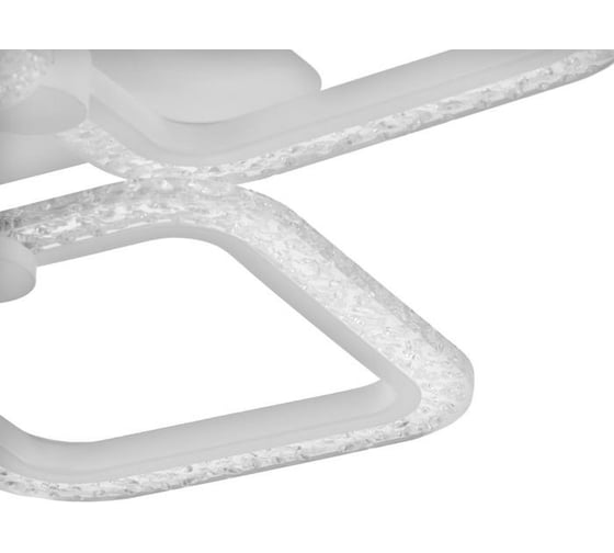 Люстра с ПДУ BayerLux 10023/4WT LED 96Вт 3000-6000К диммер, белый 52х52 см 5177758