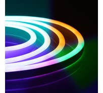 Лента светодиодная FERON 72SMD(5050)/м 8Вт/м 220V IP67 50м, RGB, LS72 51975