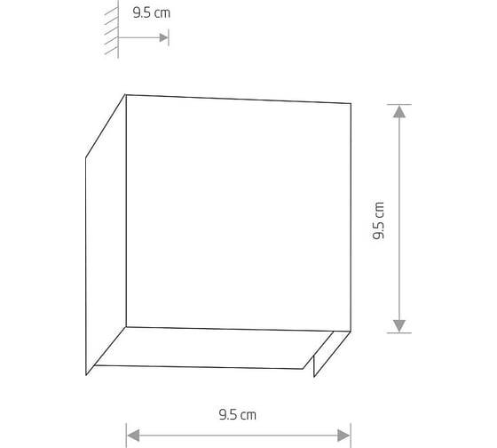 Бра Nowodvorski CUBE 5272