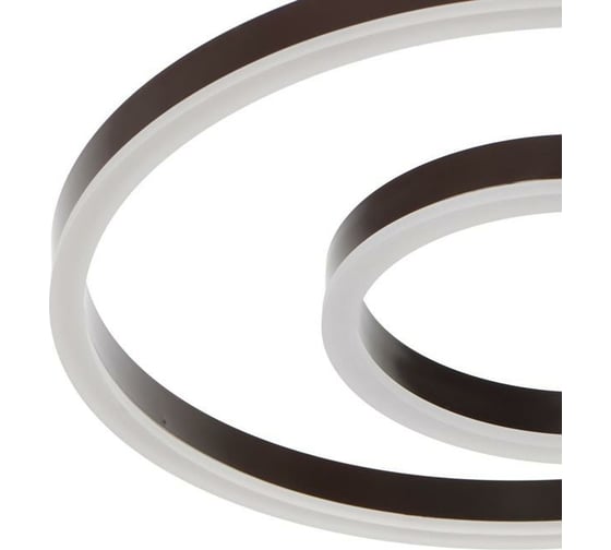Люстра с ПДУ BayerLux 10040/5 LED 198Вт 3000-6000К диммер, кофе 75х75 см 5177785