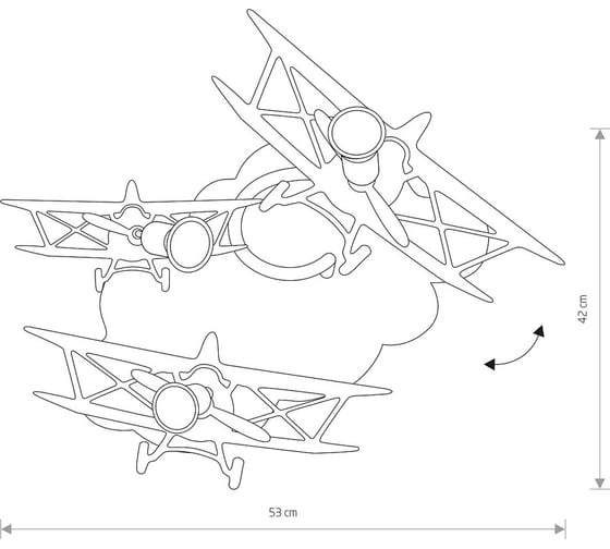 Бра Nowodvorski PLANE 6904