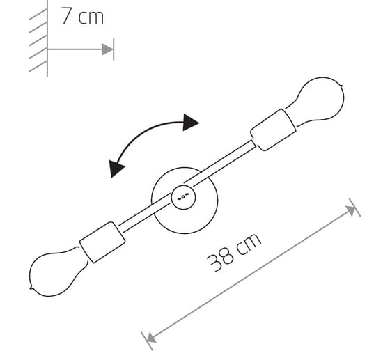 Бра Nowodvorski STICKS 6267