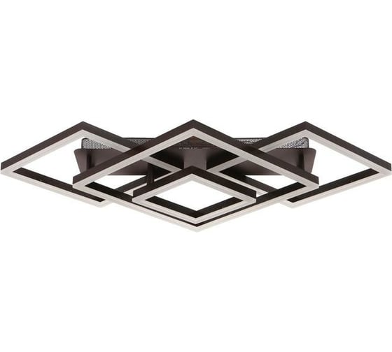 Люстра с ПДУ BayerLux 10044/4 LED 192Вт 3000-6000К диммер, кофе 90х56 см 5177789 1