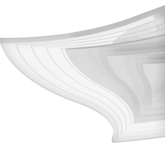 Люстра с ПДУ BayerLux 10047/1 LED 148Вт 3000-6000К диммер, белый 50х50 см 5177792