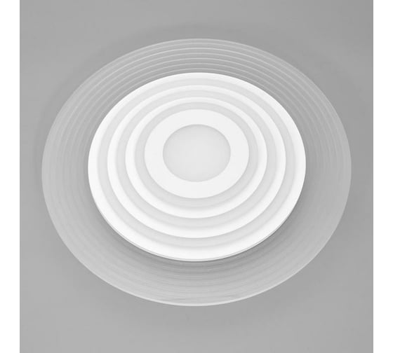 Люстра с ПДУ BayerLux 10048/1 LED 136Вт 3000-6000К диммер, белый 50х50 см 5177793