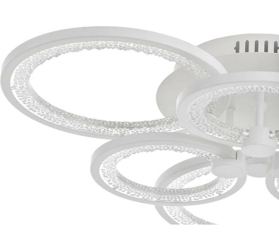 Люстра с ПДУ BayerLux 59116/6WT LED 162Вт 3000-6000К диммер, белый 65х65х10 см 5109292