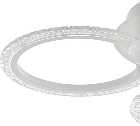 Люстра с ПДУ BayerLux 59119/4WT LED 80Вт 3000-6000К диммер, белый 60х40х10 см 5109295