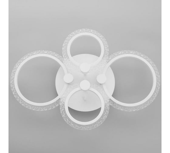 Люстра с ПДУ BayerLux 59119/4WT LED 80Вт 3000-6000К диммер, белый 60х40х10 см 5109295