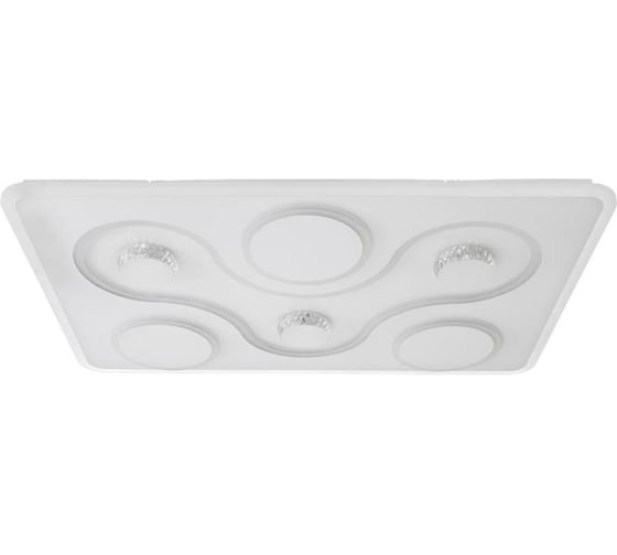 Люстра с ПДУ BayerLux 671150/1 LED 252Вт диммер, 3 режима 3000-6000К белый 90х80х8,5 см 4622210 1
