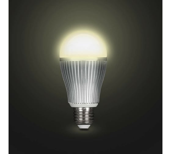Лампа MAKSILED диммируемая LED 2x7.5Вт, E27, 3000..6500К, Комплект 2 шт с пультом ML-ADJ-SET-2BL+R ML-ADJ-SET-2BL+R