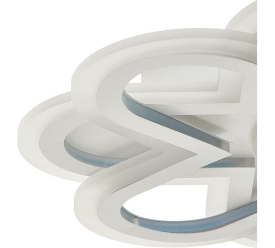 Люстра с ПДУ BayerLux 69649/LED 160Вт диммер, 3000-6000К белый 50х50х6 см 4942283