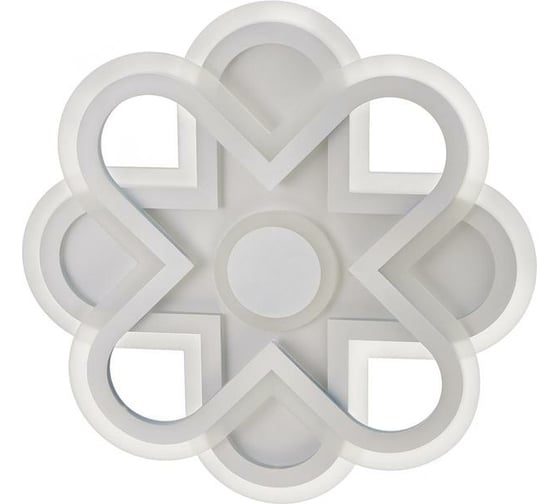 Люстра с ПДУ BayerLux 69649/LED 160Вт диммер, 3000-6000К белый 50х50х6 см 4942283