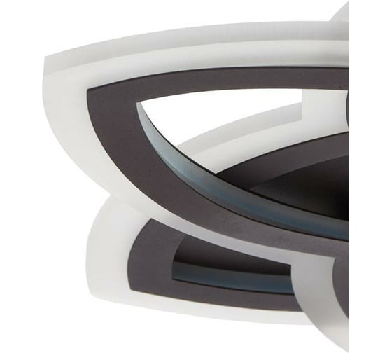 Люстра с ПДУ BayerLux 69650/LED 160Вт диммер, 3000-6000К кофе 50х50х6 см 4942284