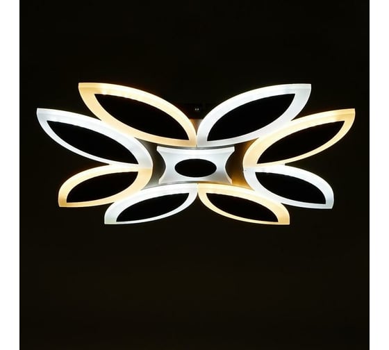Люстра с ПДУ BayerLux 69651/LED 100Вт диммер, 3000-6000К кофе 50х50х6 см 4942285
