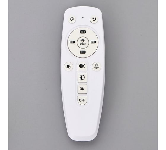Люстра с ПДУ BayerLux 69653/LED 160Вт диммер, 3000-6000К белый-кофе 55х55х6 см 4942287