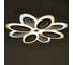 Люстра с ПДУ BayerLux 69653/LED 160Вт диммер, 3000-6000К белый-кофе 55х55х6 см 4942287 7