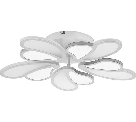 Люстра с ПДУ BayerLux 69663/5WT LED 125Вт диммер, 3000-6000K белый 50х50 см 5130685 1