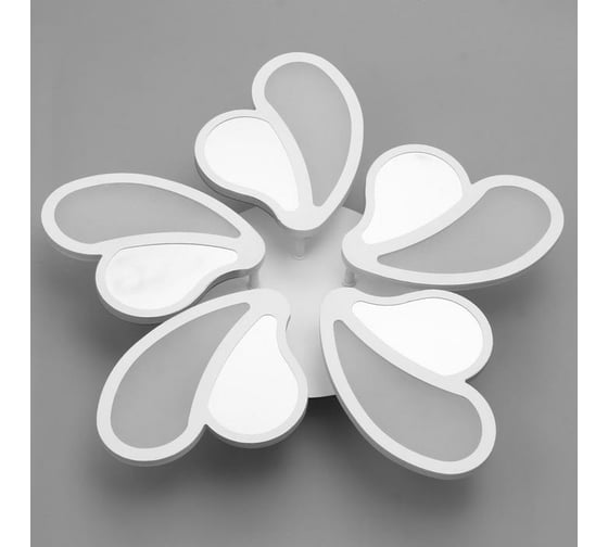 Люстра с ПДУ BayerLux 69663/5WT LED 125Вт диммер, 3000-6000K белый 50х50 см 5130685