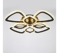 Люстра с ПДУ BayerLux 71101/8BK LED 160Вт 3000-6000К диммер, черный 65х65х10 см 5108262