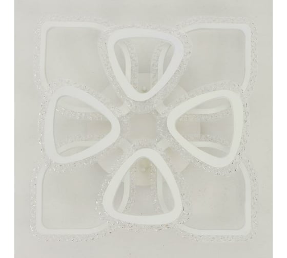 Люстра с ПДУ BayerLux 71102/8WT LED 160Вт 3000-6000К диммер, белый 67х67х10 см 5108283