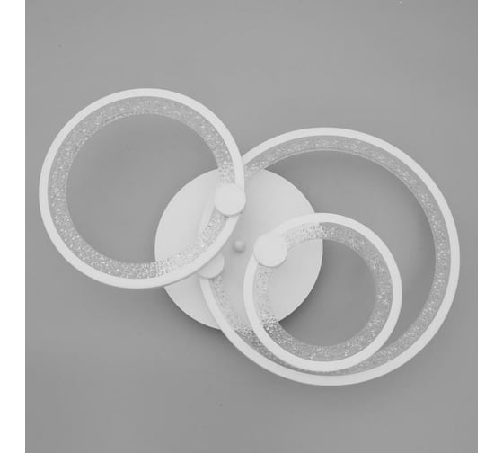 Люстра с ПДУ BayerLux 71104F/3WT LED 94Вт 3000-6000К диммер, белый 5108291