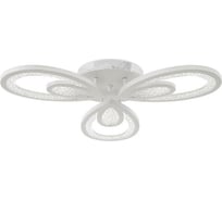 Люстра с ПДУ BayerLux 71106/3WT LED 96Вт 3000-6000К диммер, белый 55х55х10 см 5108294