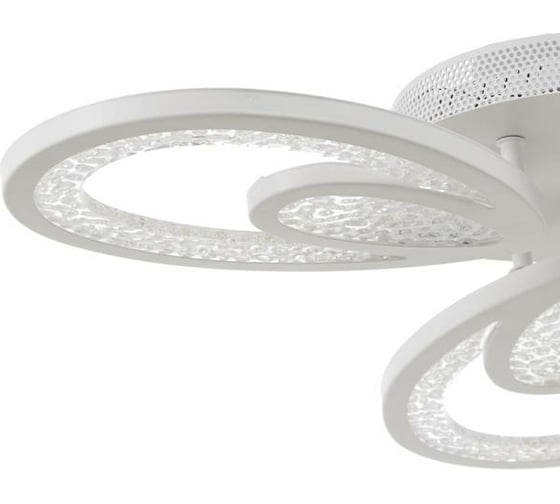 Люстра с ПДУ BayerLux 71106/3WT LED 96Вт 3000-6000К диммер, белый 55х55х10 см 5108294