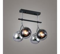 Потолочная люстра RITTER AREZZO 4хE27, черная 52553 0