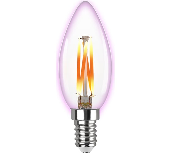Светодиодная лампа для растений REV FILAMENT свеча C37 7 Вт, E14 32556 7