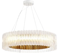 Светильник подвесной ST LUCE золотистый/прозрачный LED 1*87W 3000K SL6012.213.01