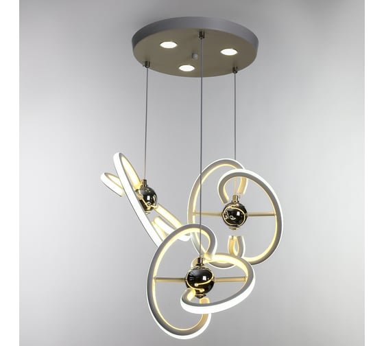 Люстра BayerLux "Сфера" LED 98Вт 6000К 43х43х24 см 3984145