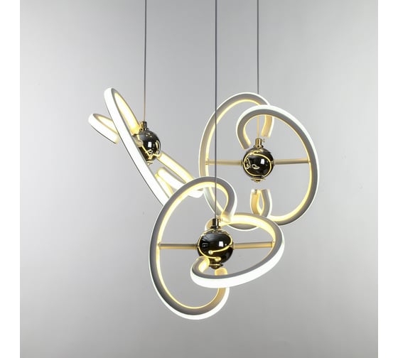 Люстра BayerLux "Сфера" LED 98Вт 6000К 43х43х24 см 3984145