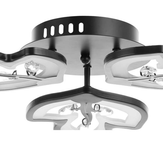 Люстра BayerLux 1093/3BK LED 72Вт 3000-6000K диммер, черный 50х50 см 5310724