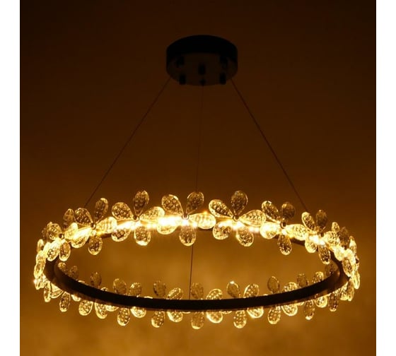 Люстра BayerLux 1175/1 LED 44Вт черный d.60 см 5429204