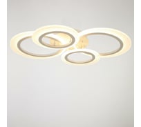 Люстра с ПДУ BayerLux 71186/4 LED 128Вт диммер, 3000-6000К белый 84х62х10,5 см 4934970
