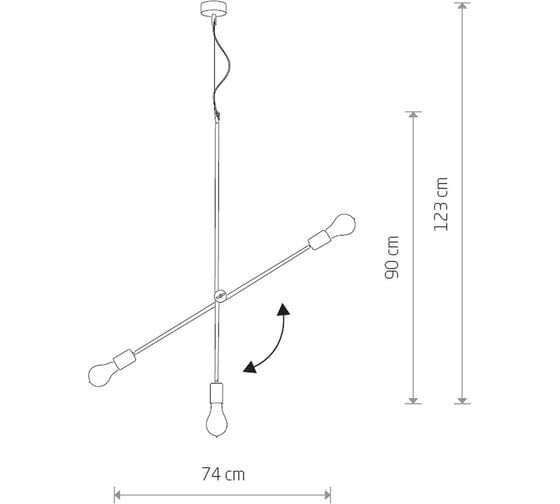 Люстра Nowodvorski STICKS 6268