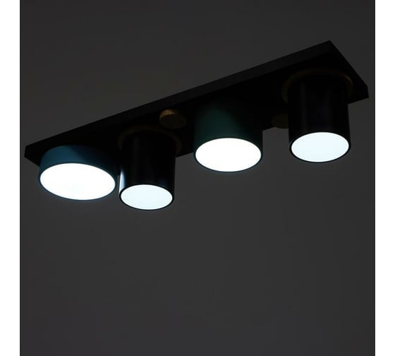 Светильник BayerLux 35428/4 LED 36Вт 3000-6000К черный-зеленый-синий 65х15х15 см 4941229