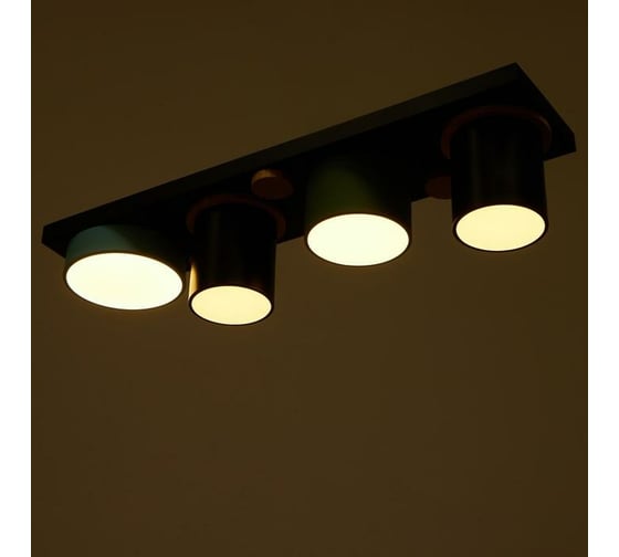 Светильник BayerLux 35428/4 LED 36Вт 3000-6000К черный-зеленый-синий 65х15х15 см 4941229