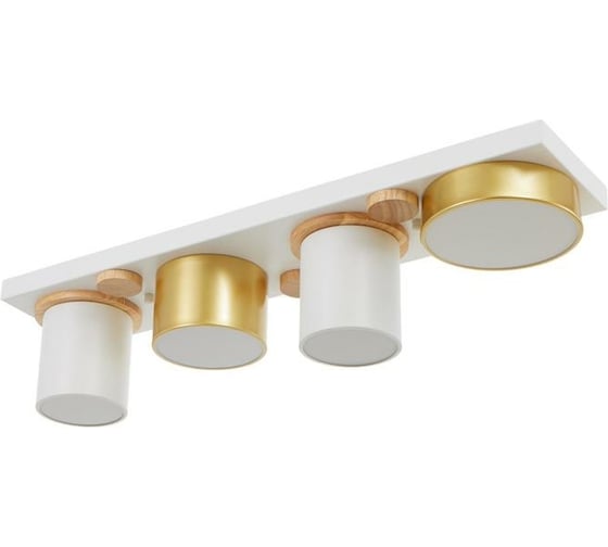 Светильник BayerLux 35429/4 LED 36Вт 3000-6000К белый-золото 65х15х15 см 4941230