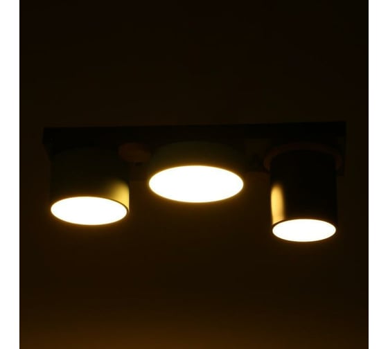 Светильник BayerLux 35430/3 LED 30Вт 3000-6000К черный-зеленый-синий 35х15х15 см 4941231