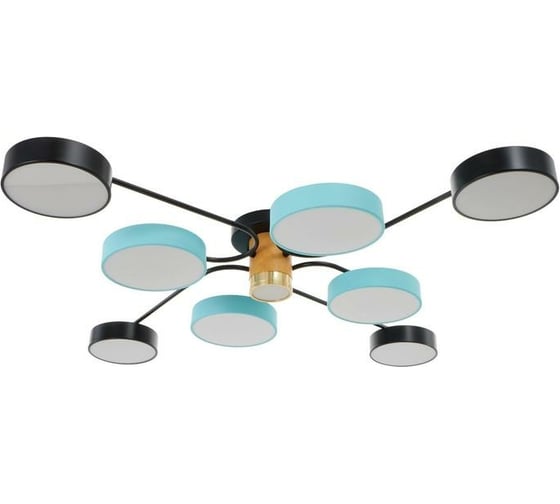Светильник BayerLux 35440/9 LED 197Вт 3000-6000К черный-синий 95х95х13,5 см 4941241 1