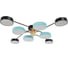 Светильник BayerLux 35440/9 LED 197Вт 3000-6000К черный-синий 95х95х13,5 см 4941241 1