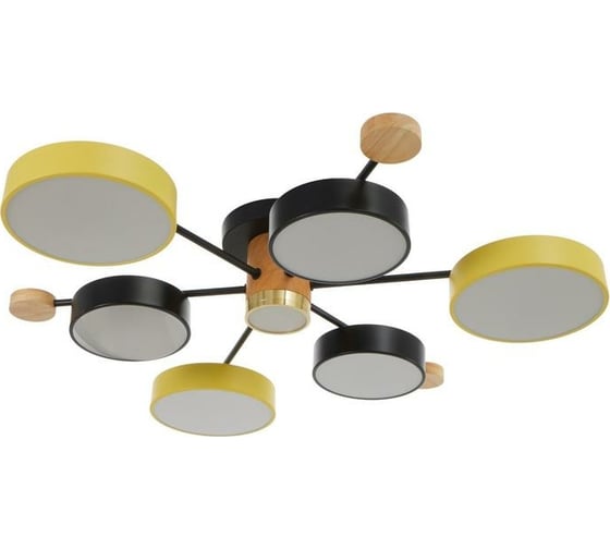 Светильник BayerLux 35439/7 LED 149Вт 3000-6000К черный-желтый 74х70х13,5 см 4941240